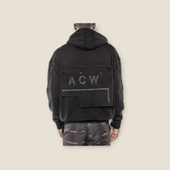 A Cold Wall Men’s Velcropatch Hoodie - Picture 5 of 12